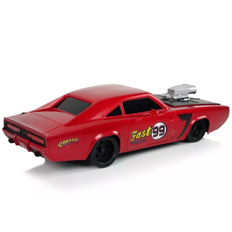 LEAN TOYS Auto R/C Sports Sticker 1:20 rossa pilota