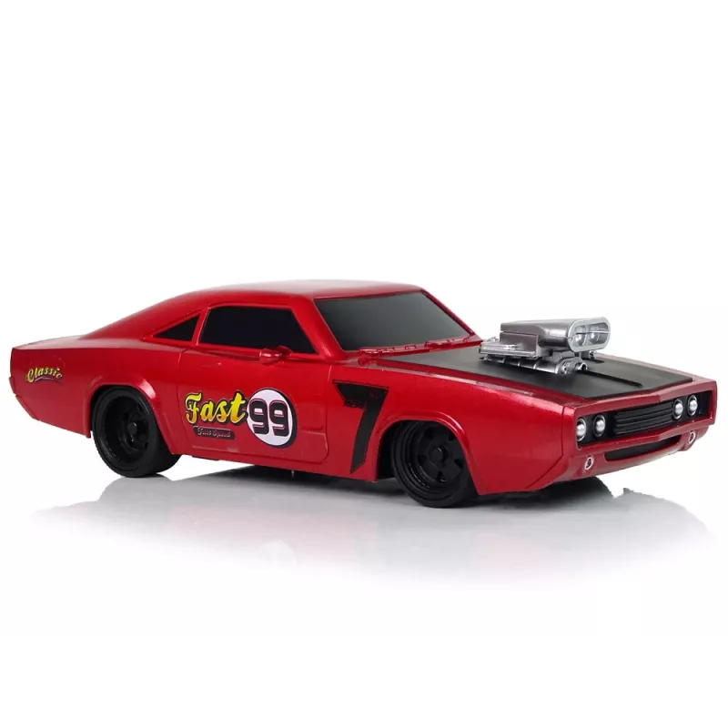 LEAN TOYS Auto R/C Sports Sticker 1:20 rossa pilota