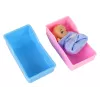 LEAN TOYS Dottore bambole per bambini capelli lunghi accessori