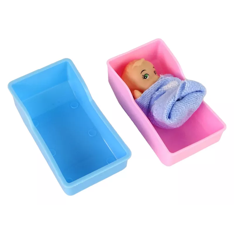 LEAN TOYS Dottore bambole per bambini capelli lunghi accessori