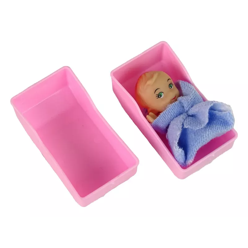 LEAN TOYS Dottore bambole per bambini capelli lunghi accessori