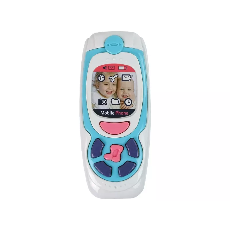 LEAN TOYS cellulare didattico per bambini Melody blu