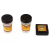 LEAN TOYS Microscopio per bambini set didattico giallo
