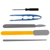 LEAN TOYS Microscopio per bambini set didattico giallo
