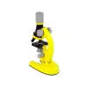LEAN TOYS Microscopio per bambini set didattico giallo