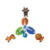 LEAN TOYS Clip portatile per passeggino animali