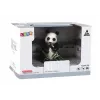 LEAN TOYS Statuina da collezione panda gigante con bambù