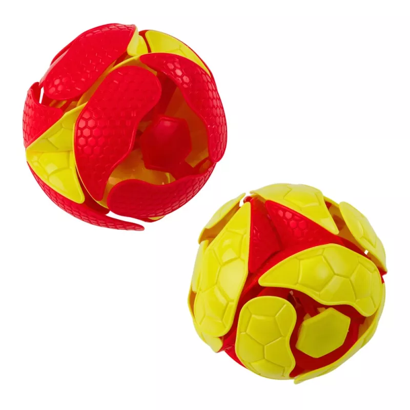 LEAN TOYS palla da giocoleria LED a cambio colore 8 cm multicolore