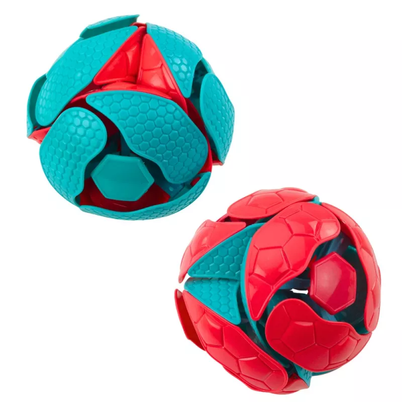 LEAN TOYS palla da giocoleria LED a cambio colore 8 cm multicolore