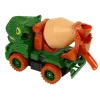 LEAN TOYS Betoniera dinosauro Unwrecker accessorio verde