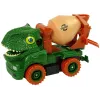 LEAN TOYS Betoniera dinosauro Unwrecker accessorio verde