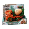 LEAN TOYS Betoniera dinosauro Unwrecker accessorio arancione