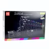 LEAN TOYS Mattoncini pista a sfere con motore elettrico 2520 pezzi