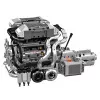 LEAN TOYS Mattoncini auto motore V8 cambio 2024 el.