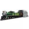 Mattoncini locomotiva a vapore radiocomandata RC LEAN TOYS verde 1212 pezzi