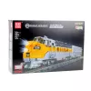 LEAN TOYS set di mattoncini - treno radiocomandato grigio/giallo (1.751 pezzi)