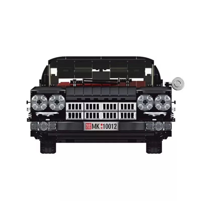 LEAN TOYS Mattoncini auto classica cabrio Cadi-Elrado nero 1324 pezzi