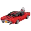 LEAN TOYS Mattoncini auto sportiva Charger rossa 1869 pezzi