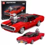 LEAN TOYS Mattoncini auto sportiva Charger rossa 1869 pezzi