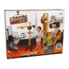 LEAN TOYS Gru da costruzione con radiocomando kit Torre Eiffel alta 90 cm