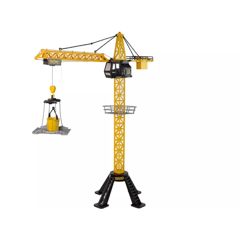 LEAN TOYS Gru da costruzione con radiocomando kit Torre Eiffel alta 90 cm