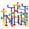 LEAN TOYS set da costruzione pista a sfere tunnel dinosauri colorati 192 pezzi