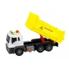 LEAN TOYS Veicolo da cantiere camion ribaltabile 1:16 giallo rimorchio sollevabile