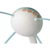 LEAN TOYS Giostrina da letto proiettore Pilot melodie versi di animali blu