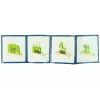 LEAN TOYS Mattoncini in legno creativi spaziali puzzle 3D rana