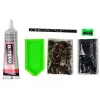LEAN TOYS Kit unicorno creativo fai da te diamanti cristalli marrone