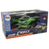 LEAN TOYS Auto radiocomandata fuoristrada cross country 27 MHz verde