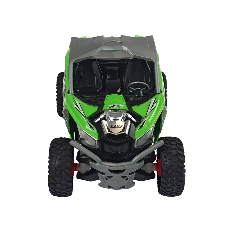 LEAN TOYS Auto radiocomandata fuoristrada cross country 27 MHz verde