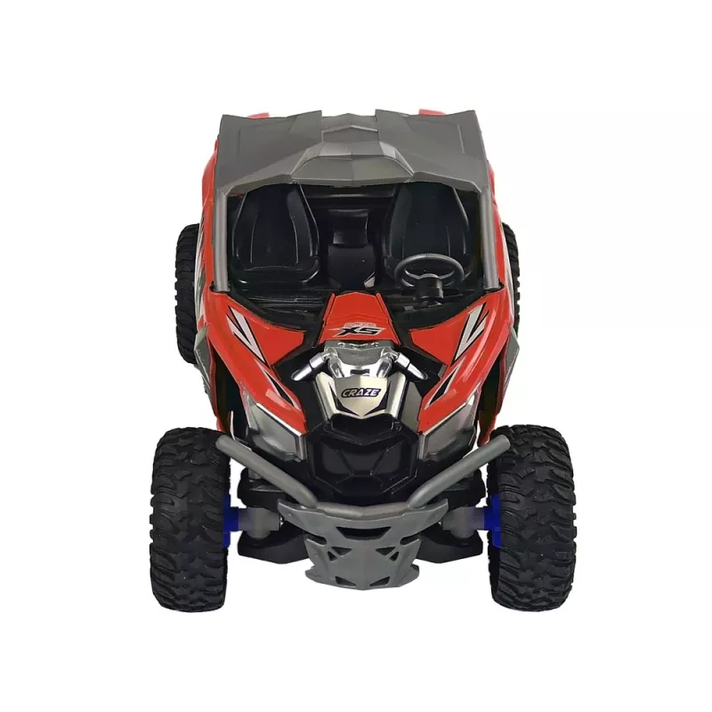 LEAN TOYS Auto radiocomandata fuoristrada cross country 27 MHz rosso