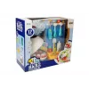 LEAN TOYS Set dentista per cani, piccola valigetta del dottore. Spazzolino. Dentifricio a pressione.