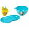 LEAN TOYS Set dentista per cani, piccola valigetta del dottore. Spazzolino. Dentifricio a pressione.
