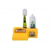 LEAN TOYS Set dentista per cani, piccola valigetta del dottore. Spazzolino. Dentifricio a pressione.