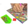 LEAN TOYS set adesivi ricamo diamanti dinosauri mosaico