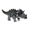 LEAN TOYS Dinosauro a batteria Triceratops grigio