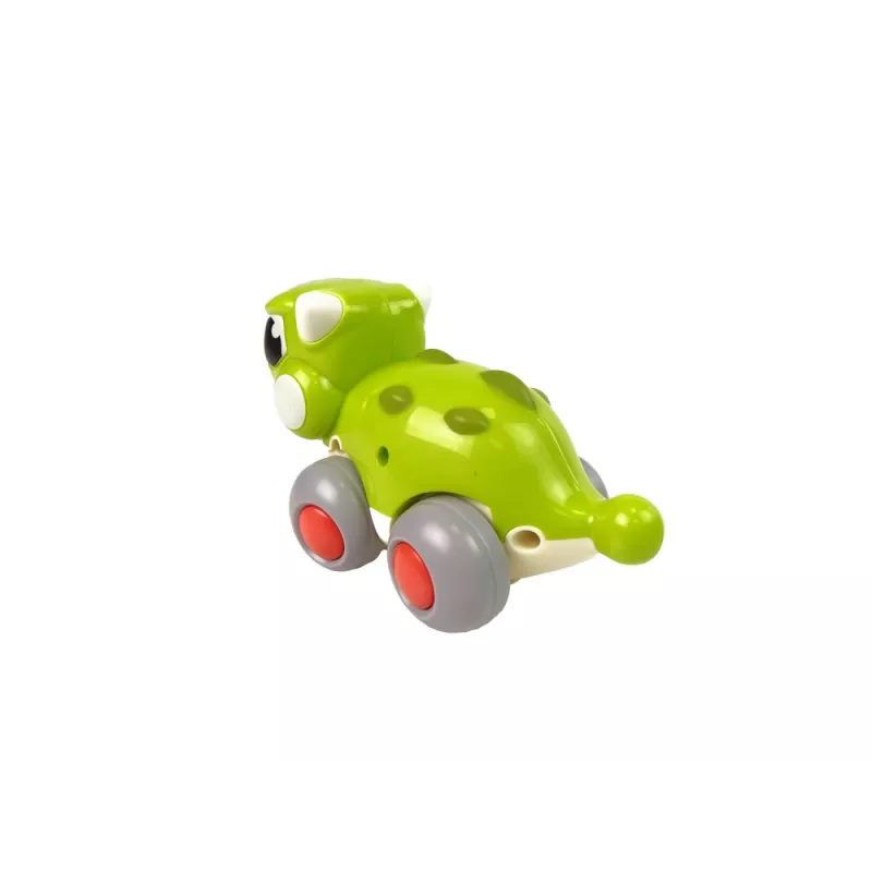 LEAN TOYS Dinosauro su ruote figura verde