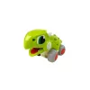 LEAN TOYS Dinosauro su ruote figura verde