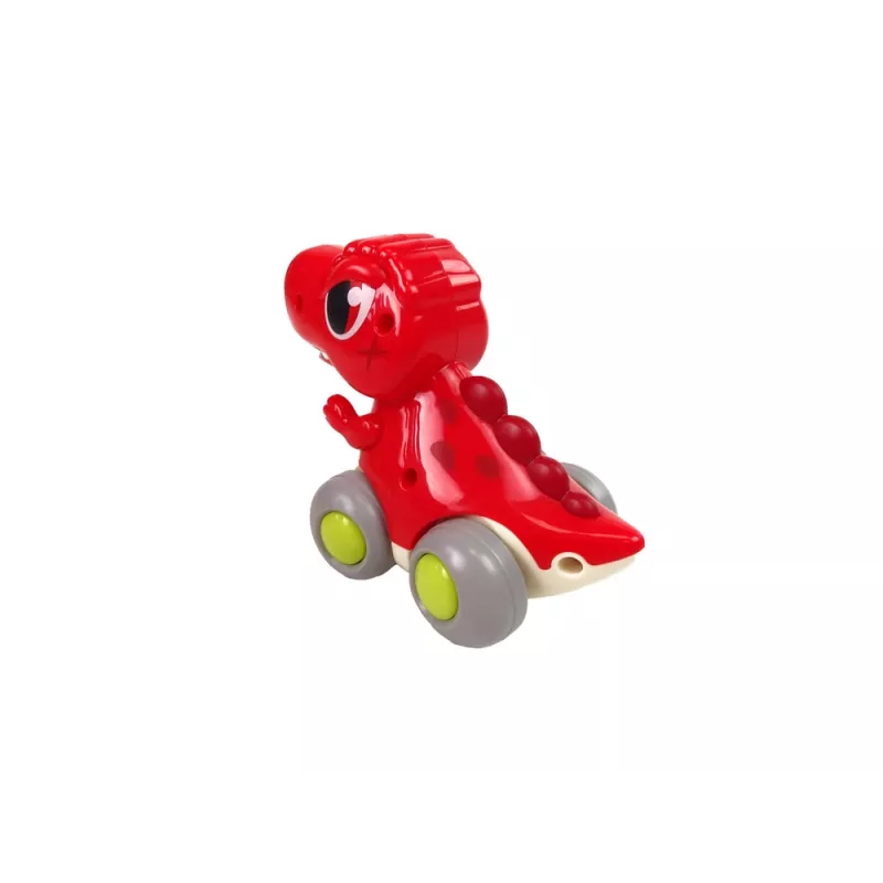 LEAN TOYS Dinosauro su ruote T-Rex figura rossa