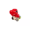 LEAN TOYS Dinosauro su ruote T-Rex figura rossa