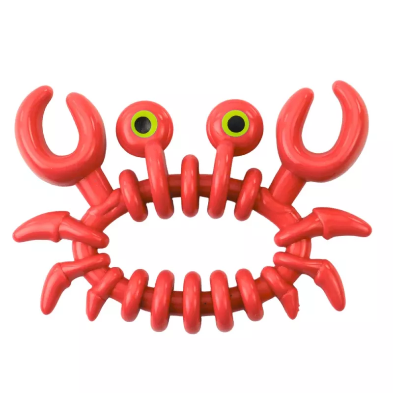 LEAN TOYS giocattolo da bagno divertimento acquatico granchi colorati 3 pz.