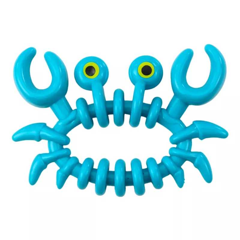 LEAN TOYS giocattolo da bagno divertimento acquatico granchi colorati 3 pz.