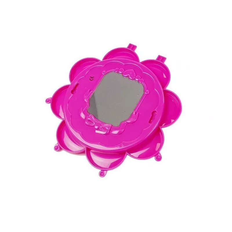 LEAN TOYS Set perline per bijoux fai da te scatola specchio pieghevole