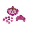 LEAN TOYS Set fai da te bracciale ciondoli lettere gioielli