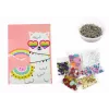 LEAN TOYS Set fai da te paillettes tacchi alti cornice gufi colorata