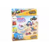 LEAN TOYS Set perline d'acqua fai da te perline magiche 8 colori veicoli da costruzione