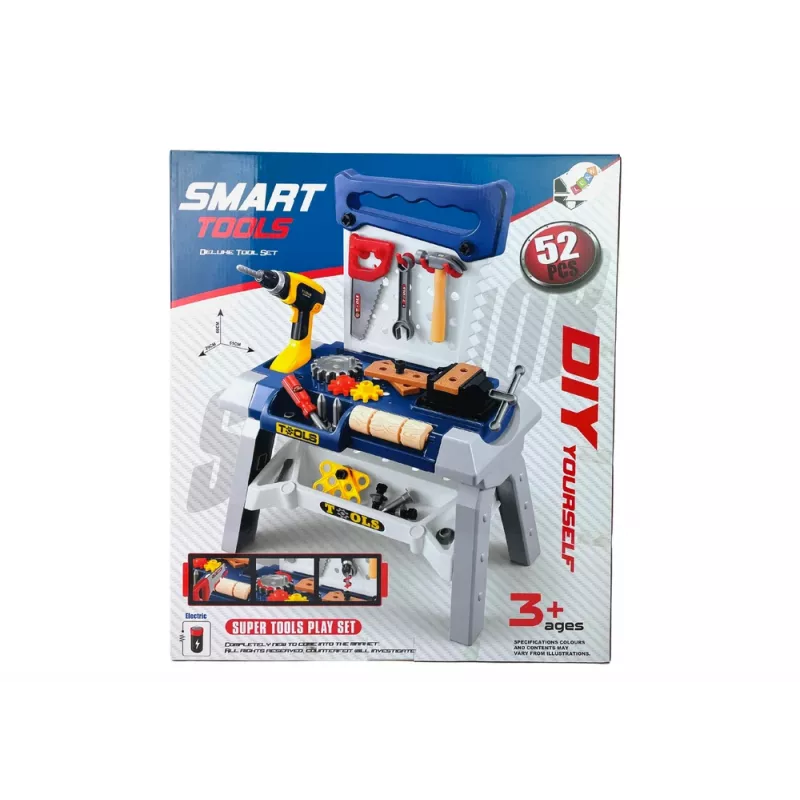 LEAN TOYS set officina fai da te trapano giocattolo