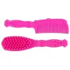 LEAN TOYS bambola cavallerizza con pony marrone